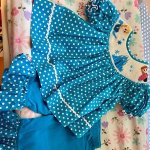 Girls 9 month Frozen outfit
